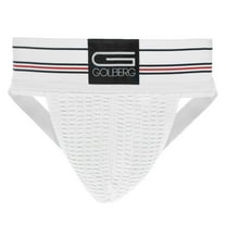 Golberg Arctic White Premium Athletic Supporter - XS to XXL - Sizes Fits Waists from 24" to 58"