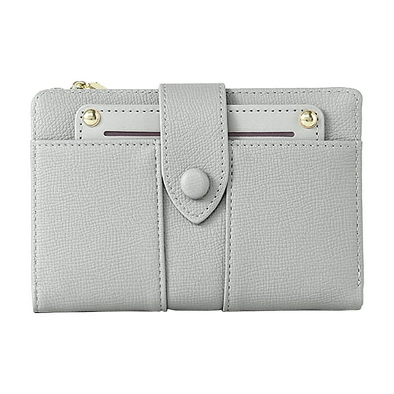 1015-New Wallet: Women's Multi-function Slim Short Purse Easter、Mother Gifts, Passport Holder, Travel, Fashionable, Minimalist, Cheap（white）