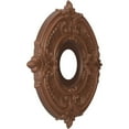 thumbnail image 2 of Ekena Millwork 13"OD x 3 1/2"ID x 3/4"P Attica Thermoformed PVC Ceiling Medallion (Fits Canopies up to 5"), Universal Aged Metallic Rust, 2 of 10