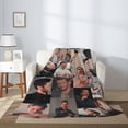 thumbnail image 7 of Thickened Double-Sided Velvet Blanket Sebastian Soft Stan Ultra-Soft Anti-Pilling Flannel Living Room/Bedroom Warm Blanket60"x50", 7 of 7