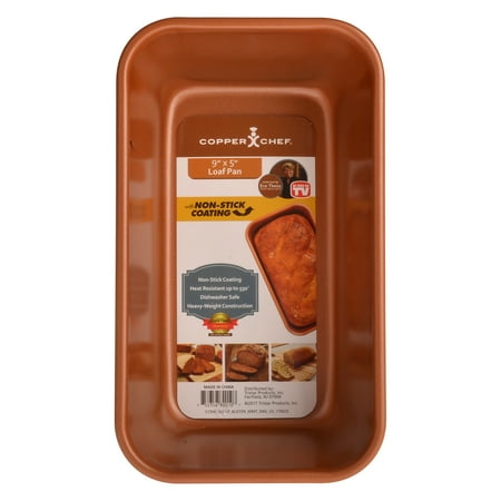Large Leaf Pin - Copper Chef Loaf Pan