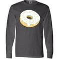 thumbnail image 3 of Inktastic White Donut with Sprinkles Long Sleeve T-Shirt, 3 of 5