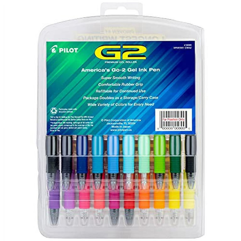 Pilot G2 Gel Ink Pens, Fine Point, Assorted Colors, 16 Count – My