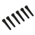 thumbnail image 2 of Guitar Bridge Pins Set, Delicate 6Pcs Guitar Pins  For Replacement, 2 of 8