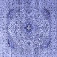thumbnail image 1 of Ahgly Company Machine Washable Indoor Square Persian Blue Traditional Area Rugs, 8' Square, 1 of 4