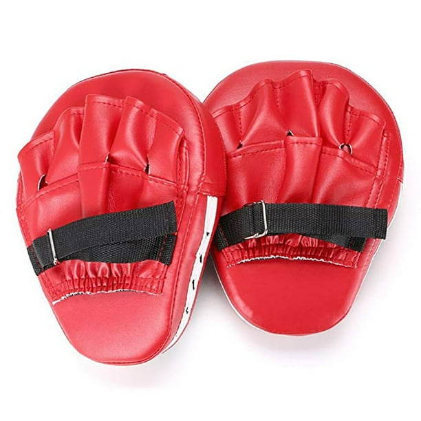 Boxing Gloves Pads for Muay Thai Kick Boxing Mitt MMA Training PU foam