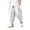 0#^White1070, variant on WOYY Boys Baggy Pants Loose Fit Trousers Kids Elastic Waist Joggers, Sizes 2-14, Black