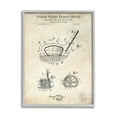 thumbnail image 2 of Stupell Industries Golf Club Head Detailed Design Blueprint Patent Framed Wall Art, 16 x 20, Design by Karl Hronek, 2 of 5