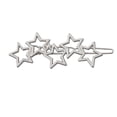 thumbnail image 3 of Chic Hollow Stars Pinza cabello Pinza cabello Agarre Soporte Accesorios cabello , Plata, tal como se describe Yinane Pinzas para el cabello, 3 of 4