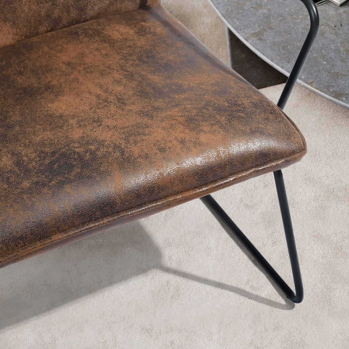 Private Jungle 29.1" Faux Leather Chair,for Living Room Bedroom Comfy Reading Armchair Modern Arm Chair Soft Upholstered Wide Armchair Private Jungle 29.1" Faux Leather Chair,for Living Room Bedroom Comfy Reading Armchair Modern Arm Chair Soft Upholstered Wide Armchair