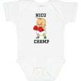 thumbnail image 3 of Inktastic Nicu Champ Baby Boxer Boys or Girls Baby Bodysuit, 3 of 5