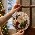 thumbnail image 4 of Christmas Pearl Diamond Painting Suncatcher Kit,DIY Craft for Adults (10in) | Pearl Chain,Pearl Board,2D Pearl Art,Christmas Decor(A), 4 of 9