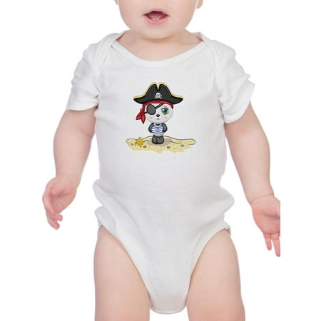

Sweet Pirate Panda W Eyepatch Bodysuit Infant -Image by Shutterstock Newborn