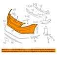 thumbnail image 3 of For 11 12 13 Optima (SX & SXL) Sedan Front Bumper Cover Assembly Primed Plastic, 3 of 5