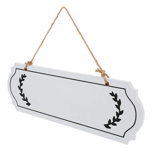 DIY Wooden Plate 1 Set DIY Wood Plaque Decor Blank Wooden Sign Household Front Blank Plaque