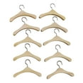 thumbnail image 2 of Perchas de Ropa 2x con  para 18 " Doll 15cm SM SunniMix Colgador de ropa de madera para muñecas, 2 of 8