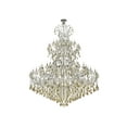 thumbnail image 2 of Maria Theresa 84 light Chrome Chandelier with Silver Shade tear drop crystals Silver Shade (Grey) Royal Cut Crystal, 2 of 3