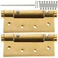 thumbnail image 4 of Golden Self Closing Door Hinges with Aluminum Alloy for Residential and Commercial Use 2 Pcs, 4 of 6
