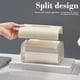 thumbnail image 4 of Caja de Pañuelos Transparente para Pared Jlh250630001, Soporte de Plástico para Papel Higiénico Sin Perforaciones, Organizador Multifuncional para Baño, Dispensador de Pañuelos Faciales., 4 of 6
