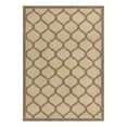 thumbnail image 3 of Unique Loom Outdoor Trellis Collection Area Rug - Moroccan (7' 1" x 10' Rectangle Beige and Brown/Beige), 3 of 7