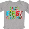 thumbnail image 4 of Inktastic Baby's First Christmas - Cute Letters Boys or Girls Long Sleeve Baby Bodysuit, 4 of 5