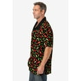 thumbnail image 3 of Men's Big & Tall Tropical Rayon Short-Sleeve Shirt, 3 of 5