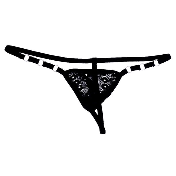 Ropa Interior Hombre Sunnimix Jockstrap Hueca con Espalda en T Negro