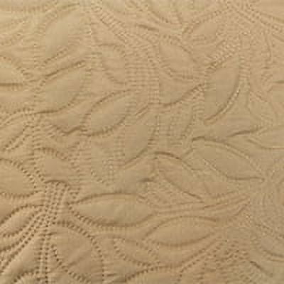 Innovative Textile Solutions 1-Piece Belmont Leaf Secure Fit Sofa Furniture Cover Slipcover, Toast