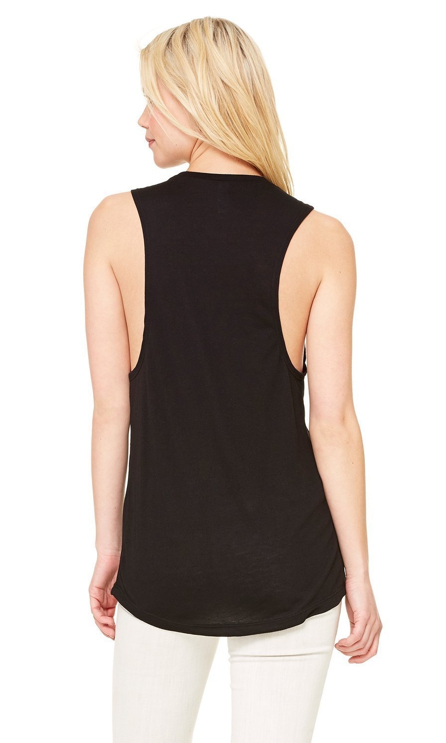Women's Flowy Scoop Muscle T-Shirt