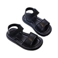 thumbnail image 2 of JTieacloth Girls Sandals For Toddlers And Kids Comfortable Casual Party Wear Breathable Soft Sole Everyday Footwear For Ages 1 6 Years Girls Flat Sandals,Sizes 7.5 Little Kid(2-2.5 Years), 2 of 7