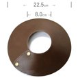 thumbnail image 3 of Leather Spotlight Snap Lampshade Removable Dust Cover Outdoor Camping Leather Lampshade, 3 of 4