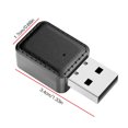 thumbnail image 2 of Receptor Transmisor Bluetooth 5.0 con Puerto de 3.5mm Adaptador de Audio Inalámbrico Interfaz USB, Negro AweSitey EL5358-01B, 2 of 2