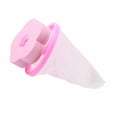 thumbnail image 3 of Washing Machine Removal Device Filter Mesh Hair Remover Plastic Washing Machine Hair Remover Removal Device Floating Filter Mesh Bag Flower Shaped Ball Blue, 3 of 8