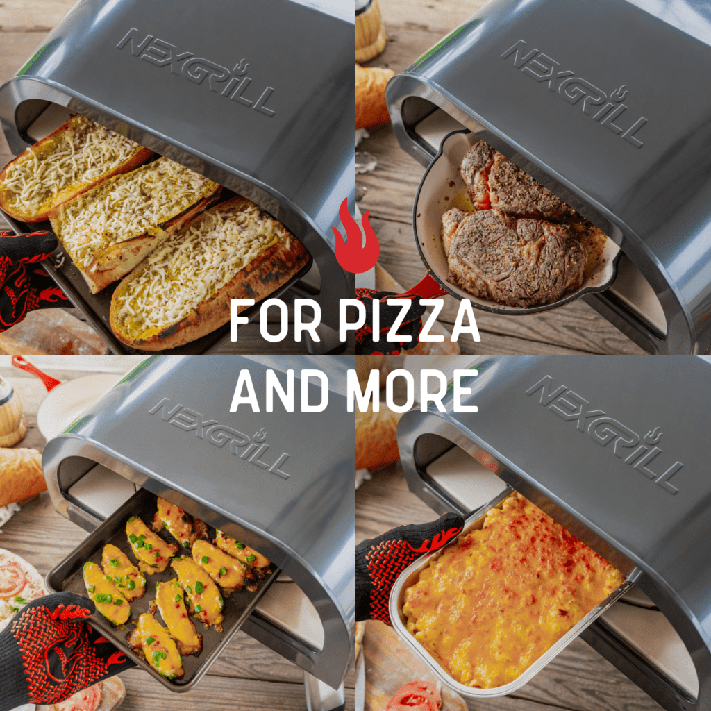 Nexgrill, Outdoor Pizza Oven, Ora 16, Portable Gas with Foldable