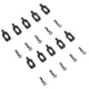 thumbnail image 1 of 10Pcs RC Body Clips Pins Lightweight Sturdy Durable RC Body Clips Bent R Pins Fit for Axial 1/24 SCX24 AXI206000 RC Car, 1 of 5