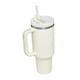 thumbnail image 5 of asa para coche, vaso de 40 , con tapa y , regalos para hombres y mujeres, taza de café de viaje, botella de agua para agua, café, té blanco perfecl vaso con asa, 5 of 8