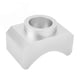 thumbnail image 1 of Jack Axle Adapter Lifting Saddle Portable Billet Aluminum Hydraulic Jack Adapter For Bottle Jack Floor Jack Silver, 1 of 5