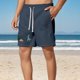 thumbnail image 1 of WILLBEST Pantalones Cortos para Hombre, Informales, con Estampado de Dinosaurio, de Verano, Cómodos, Holgados, Unisex, de 5 Pulgadas, para Uso Diario, Deportes y Actividades Al Aire Libre., 1 of 4