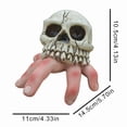 thumbnail image 3 of Jindong Midnight Statue （ Skeleton Hand）Halloween Decoration for Garden Statue, 3 of 9