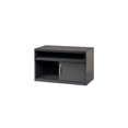 thumbnail image 3 of Hirsh 36 inch Wide Low Credenza Metal Lateral Cabinet with Sliding Door Storage Compartment for Home and Office, Charcoal, 3 of 10