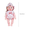 thumbnail image 3 of Dress Up Dolls Play Set, Soft Newborn Simulation Dolls With Clothes, Removable Arms Legs, 13 Inch Cuddly Doll, Perfect Gift For Toddlers Girls Boys, 3 of 7