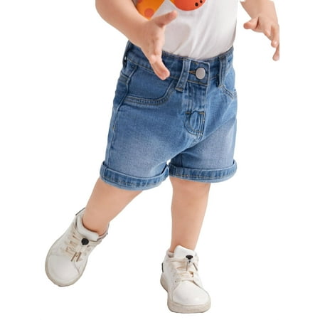 

Plain Bottoms Medium Wash Baby Denim (Baby s)
