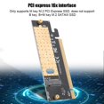 thumbnail image 3 of Riser Carte, Compact Pratique Installer PCIE Carte Riser M.2 à la Compatibilité PCIE pour, 3 of 8