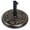 Bronze-Round, variant on Simple Deluxe 20Inch 50LBS Capacity Heavy Duty Patio Market Umbrella Base Stand with Steel Holder Water Filled for Outdoor Lawn Garden, Black, Round