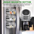 thumbnail image 3 of 6pcs Magnetic Spice Jars Portable Stainless Steel Spice Jars，Seasoning Can，Seasoning Jars Seasoning Can Storage Containers Set, 3 of 9