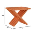thumbnail image 4 of GloDea XQST30YPMM GloDea XQST30YPMM Outdoor Stool, Muted Mesa, 4 of 4
