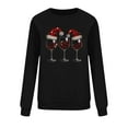 thumbnail image 6 of Sweatshirts for Women Crew Neck Hoodless Christmas Printed Casual Loose Sweatshirt Pullover, 6 of 6