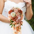 thumbnail image 1 of Ramo de flores artificiales Soledad Bohemio para Boda Despedida de Soltera 43 cm x 32 cm, 1 of 10