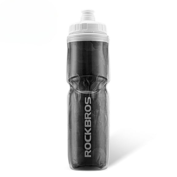 ROCKBROS Bicycle Water Bottle 670ML Cycling Cool-Maintain Leak-Proof