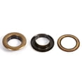 thumbnail image 2 of 20 Ensembles Illets Ronds Bronze Noir Or Accessoires de Bricolage Hamde 14mm, 2 of 2